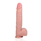 RealRock XL Dildo Met Ballen 35,5 cm - Vleeskleurig - EroticToyzRealistische Dildo'sRealRock by Shots