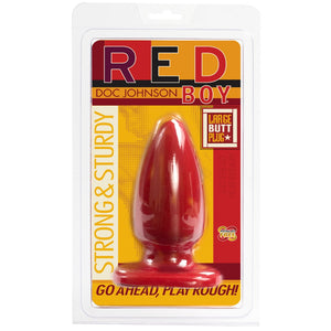 Red Boy - Anale Butt Plug - L - EroticToyzProducten,Toys,Anaal Toys,Buttplugs Anale Dildo's,Buttplugs Anale Dildo's Niet Vibrerend,,GeslachtsneutraalDoc Johnson