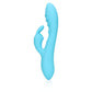 Ribbed Ultra Zachte Silicone Rabbit Vibrator - Glacial Blue - EroticToyzProducten,Toys,Vibrators,Rabbit Vibrators,,VrouwelijkLoveline by Shots