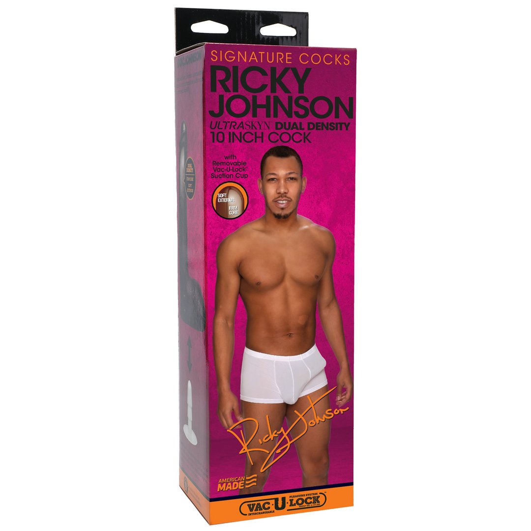 Ricky Johnson - Handgemaakte ULTRASKYN Dildo 25 cm - EroticToyzProducten,Toys,Dildos,Realistische Dildo's,Voorbinddildo's,Voorbinddildo's,,GeslachtsneutraalDoc Johnson