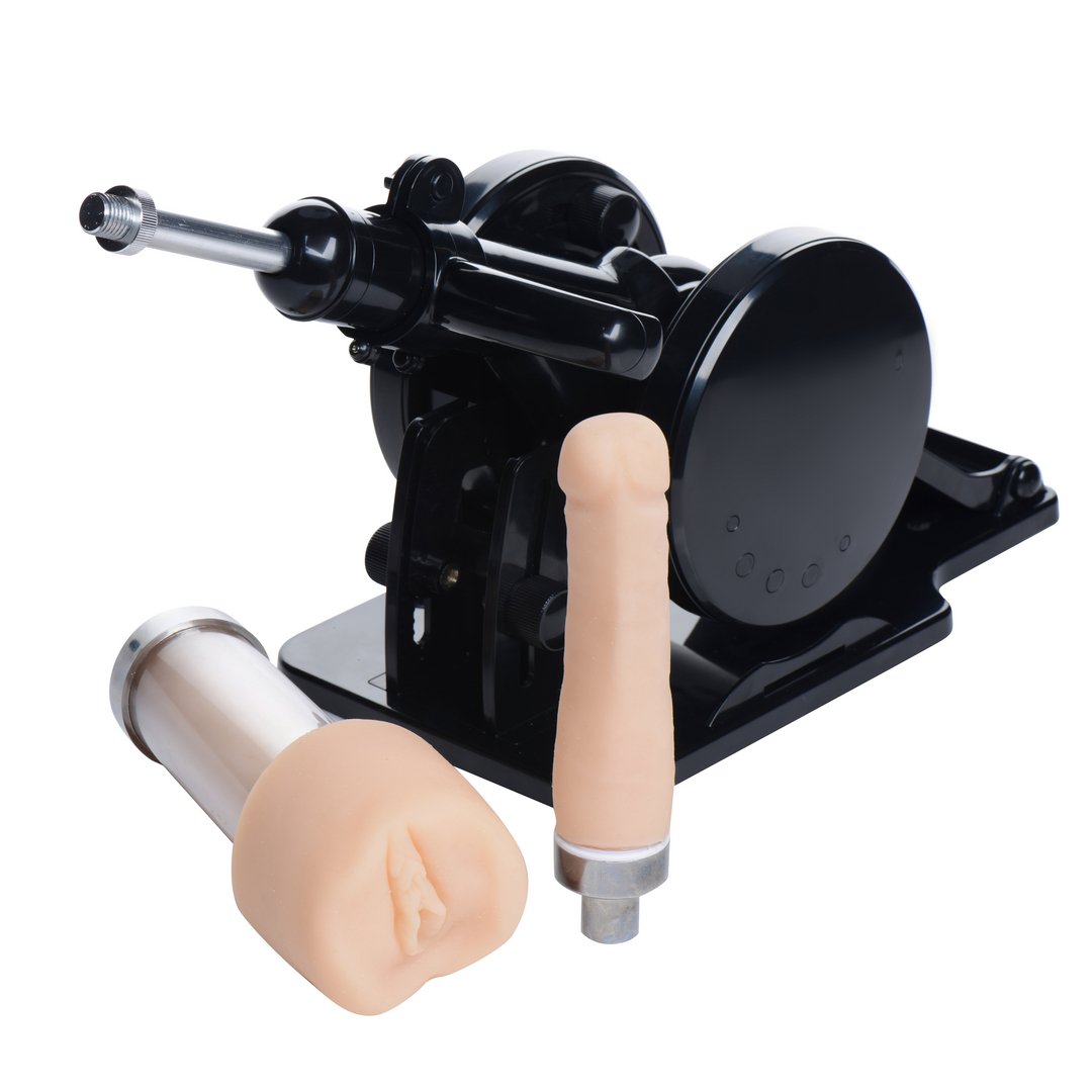 Robo FUK Portable Sex Machine - Verstelbare Standen - Zwart - EroticToyzSeksmachinesXR Brands