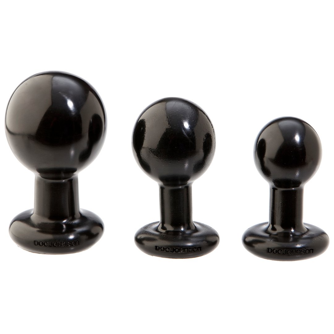 Ronde Buttplug voor Beginners - Comfortabel en Lichaamsveilig - EroticToyzProducten,Toys,Anaal Toys,Buttplugs Anale Dildo's,Buttplugs Anale Dildo's Niet Vibrerend,,GeslachtsneutraalDoc Johnson