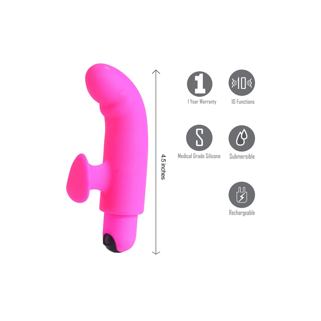 'Sadie Oplaadbare Finger Vibrator - Roze' - EroticToyzVingervibratorMaiatoys