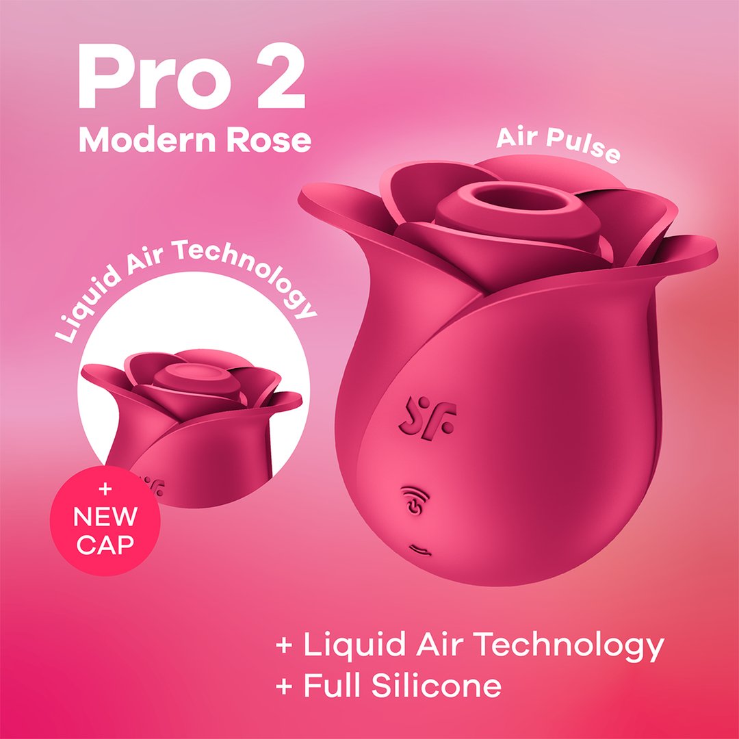 Satisfyer Pro 2 - Modern Blossom Drukgolf Vibrator - EroticToyzProducten,Toys,Vibrators,Airpulse - Vibrator,Clitoris Stimulator,Air Pulse,Nieuwe Producten,,GeslachtsneutraalSatisfyer