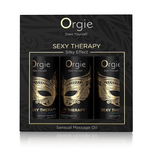 Sexy Therapy - Sensuele Massage Olie Set - Mini Formaat - EroticToyzProducten,Veilige Seks, Verzorging Hulp,Massage,Massage OliÃ«n,,GeslachtsneutraalOrgie