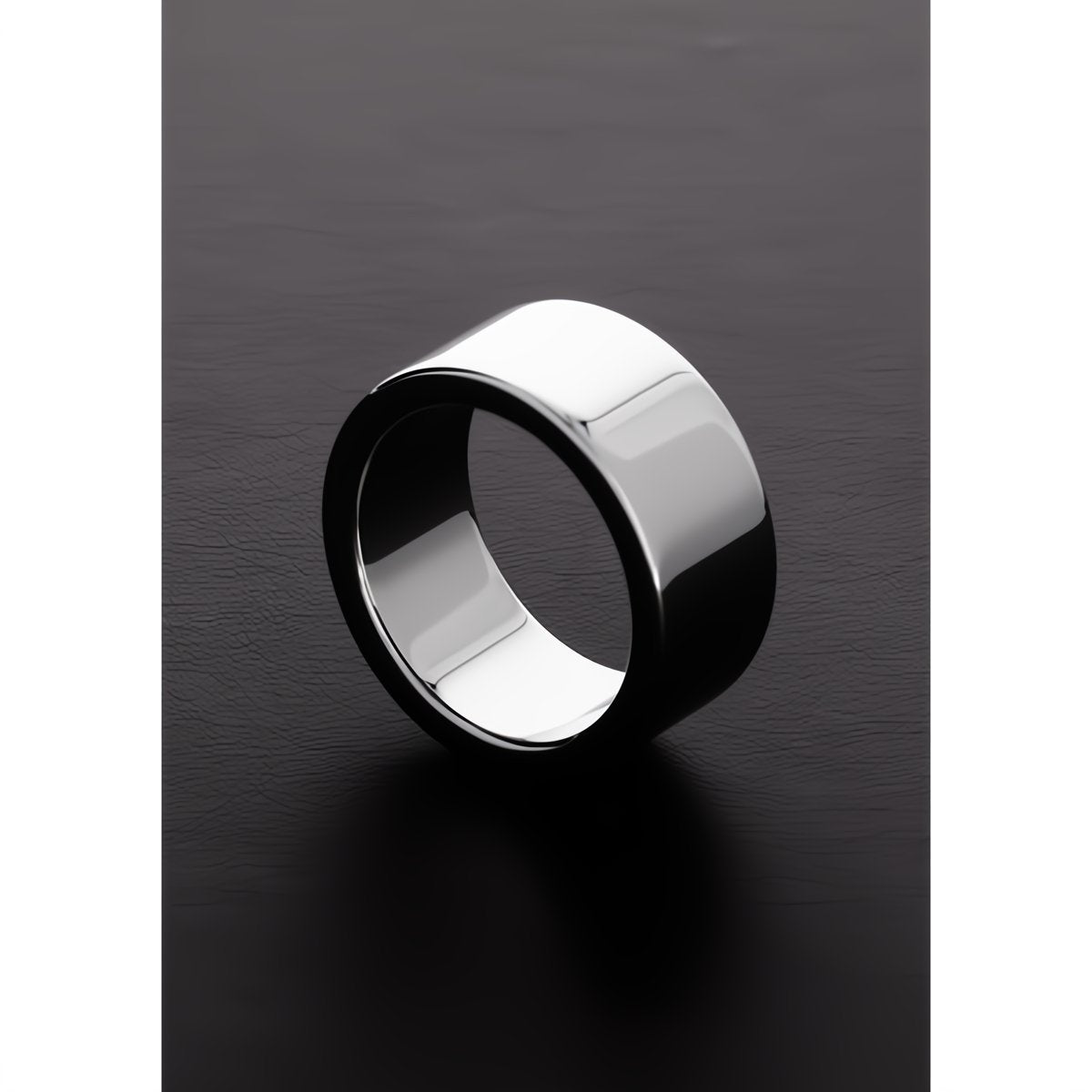 Shots Steel Cock Ring - Zware RVS Cockring 20 x 50 mm - Zilver - EroticToyzCockringenSteel by Shots