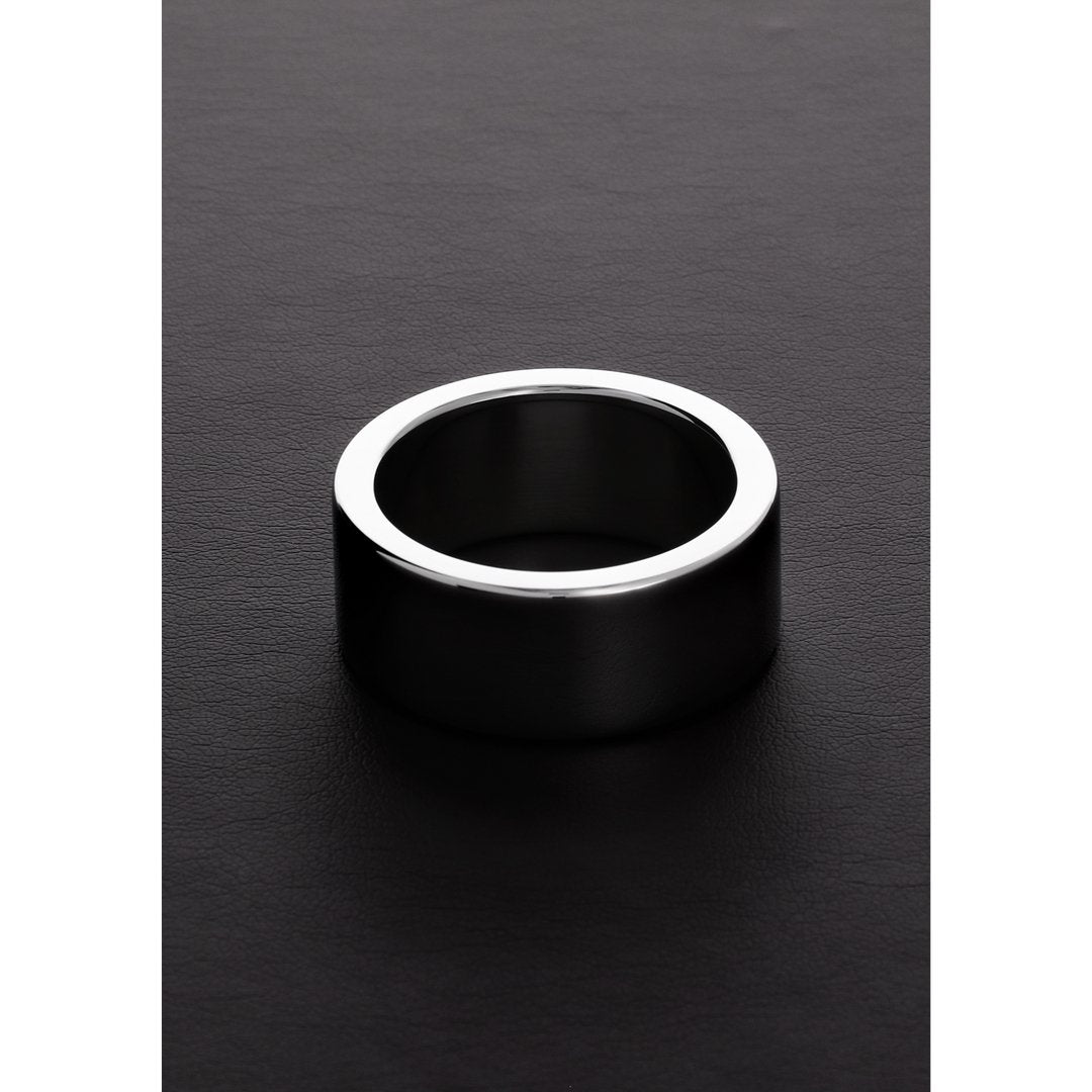 Shots Steel Cock Ring - Zware RVS Cockring 20 x 50 mm - Zilver - EroticToyzCockringenSteel by Shots