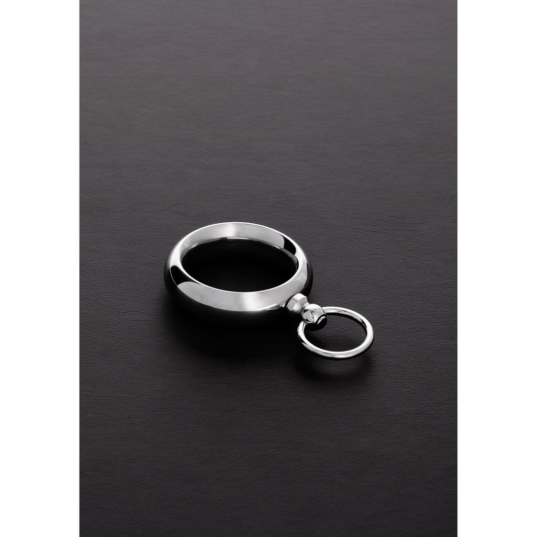 Shots Steel Donut Cock Ring Met O - Ring 3,5 cm - Zilver - EroticToyzCockringenSteel by Shots