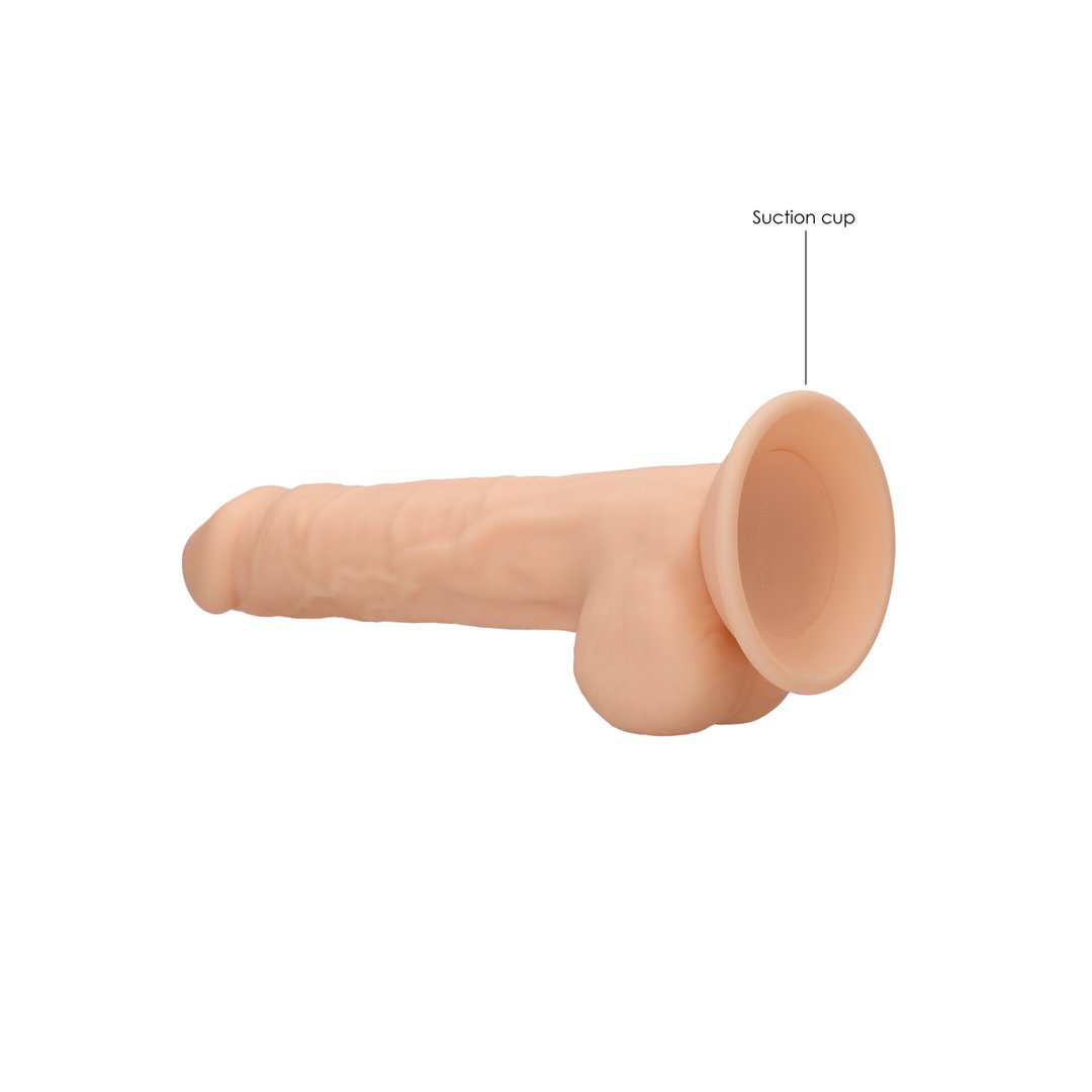 Silicone Dildo met Ballen - 24 cm RealRock - EroticToyzProducten,Toys,Dildos,Realistische Dildo's,,GeslachtsneutraalRealRock by Shots