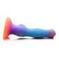 Siliconen Alien Dildo Met Zuignap - Glow in the Dark - 21,6 cm - EroticToyzNiet - Fallische Dildo'sXR Brands