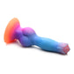 Siliconen Alien Dildo Met Zuignap - Glow in the Dark - 21,6 cm - EroticToyzNiet - Fallische Dildo'sXR Brands