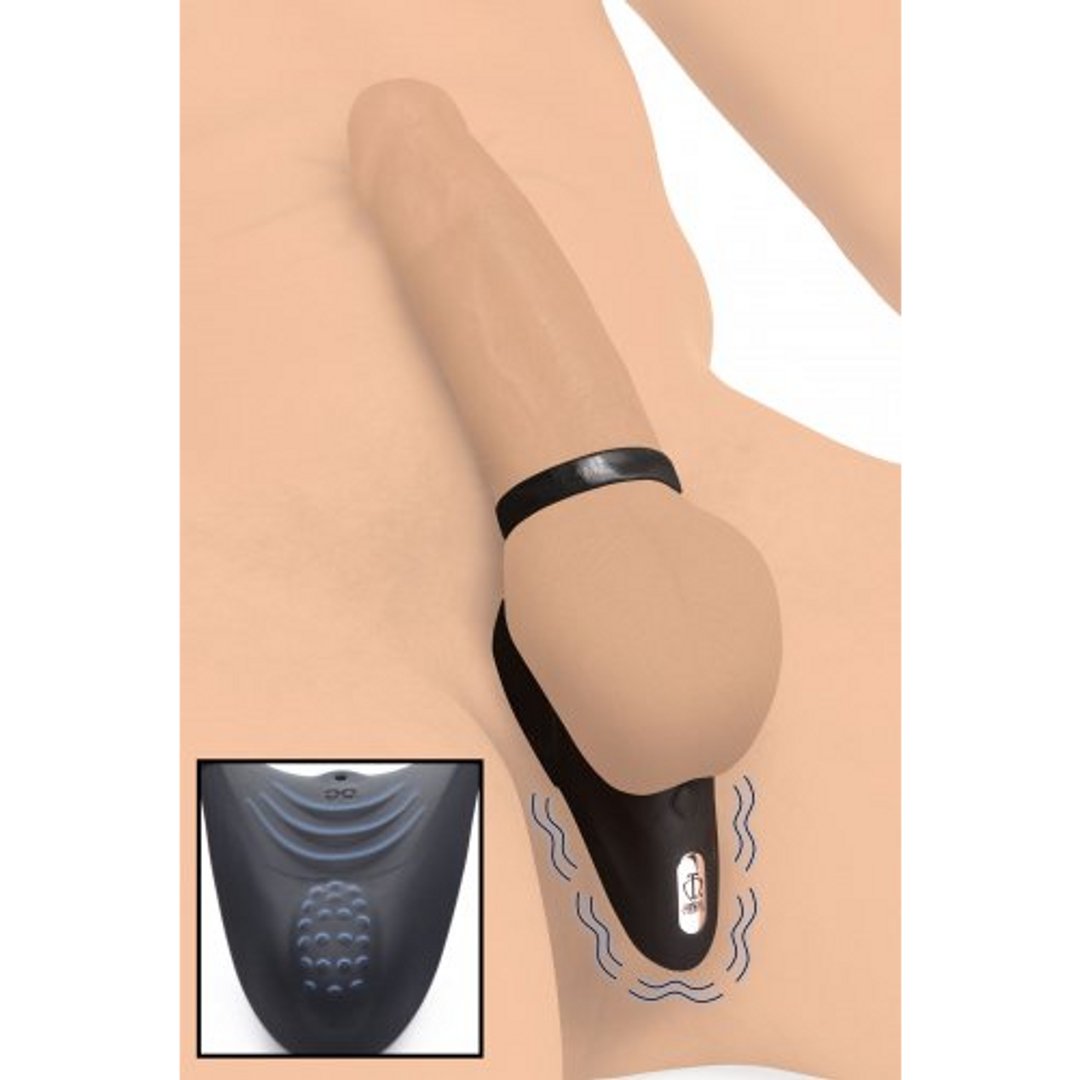 Siliconen Cockring met Vibrerende Stimulator - Intense Sensaties en Langdurige Erectie - EroticToyzProducten,Toys,Toys voor Koppels,Vibrerende Cockringen,Toys voor Mannen,Cockringen,,MannelijkXR Brands