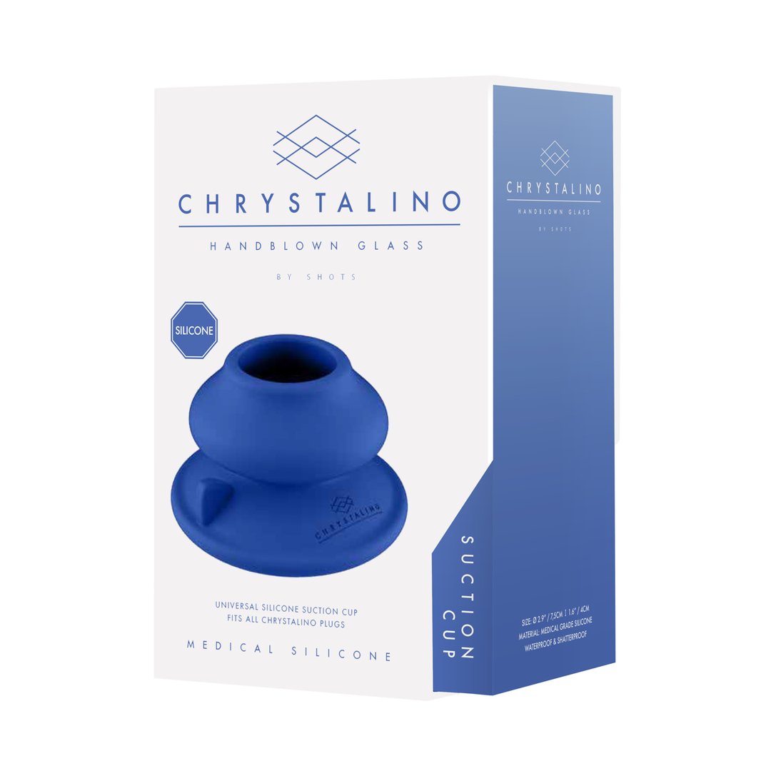 Siliconen Zuignap voor Chrystalino Speeltjes van Glas - EroticToyzProducten,Toys,Dildos,Glazen Dildo's,Accessoires,,VrouwelijkChrystalino by Shots