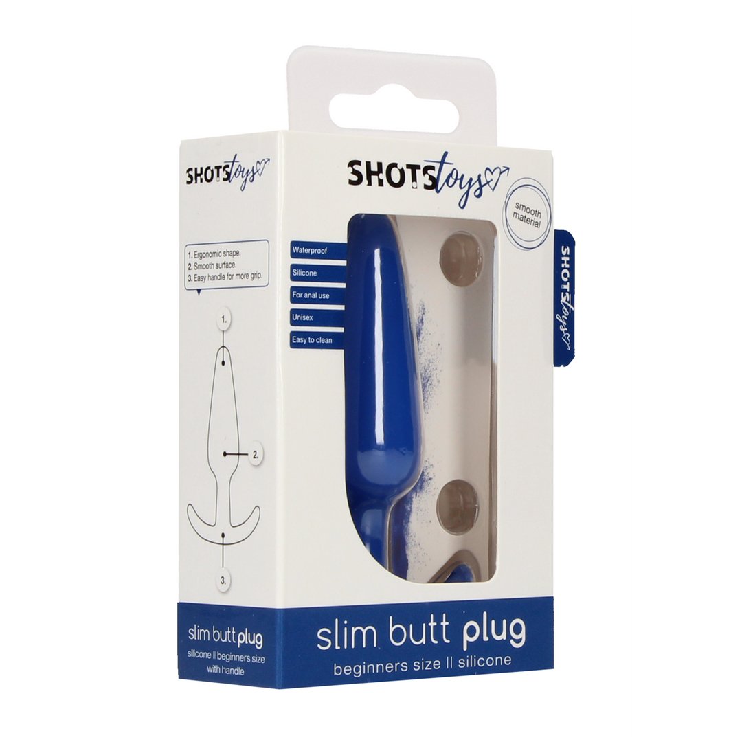 Slanke Beginners Anaalplug - Comfortabel en Gemakkelijk te Gebruiken - EroticToyzProducten,Toys,Anaal Toys,Buttplugs Anale Dildo's,Buttplugs Anale Dildo's Niet Vibrerend,,GeslachtsneutraalShots Toys by Shots