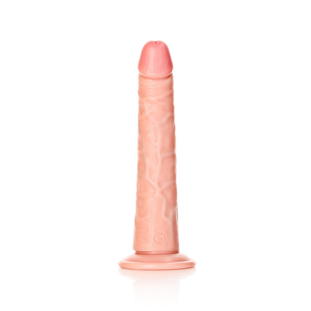 Slanke Realistische Dildo met Zuignap - 20,5 cm - EroticToyzProducten,Toys,Dildos,Realistische Dildo's,,GeslachtsneutraalRealRock by Shots