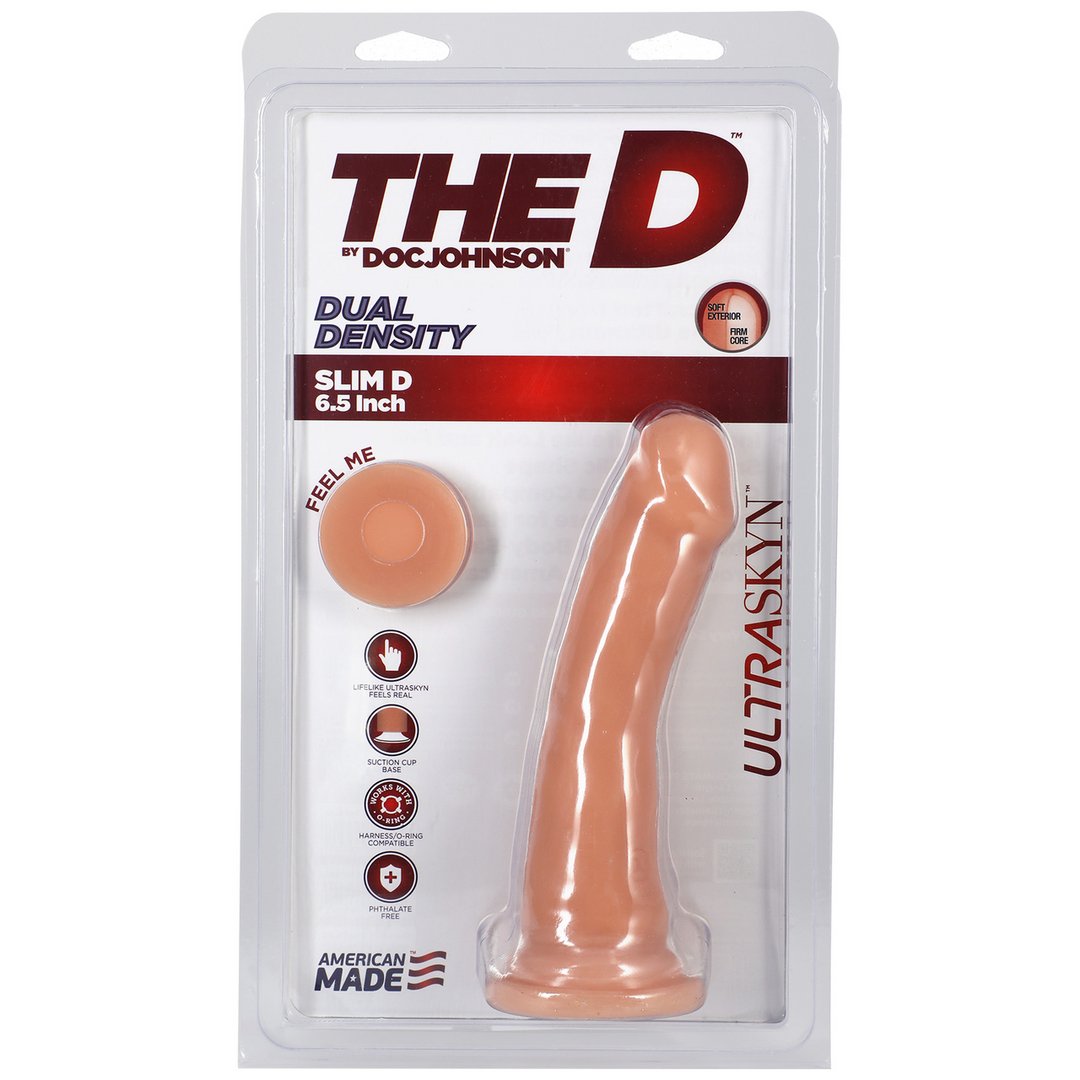 Slim Dildo - 15 cm met Dubbele Dichtheid en Zuignapbasis - EroticToyzProducten,Toys,Dildos,Realistische Dildo's,,GeslachtsneutraalDoc Johnson