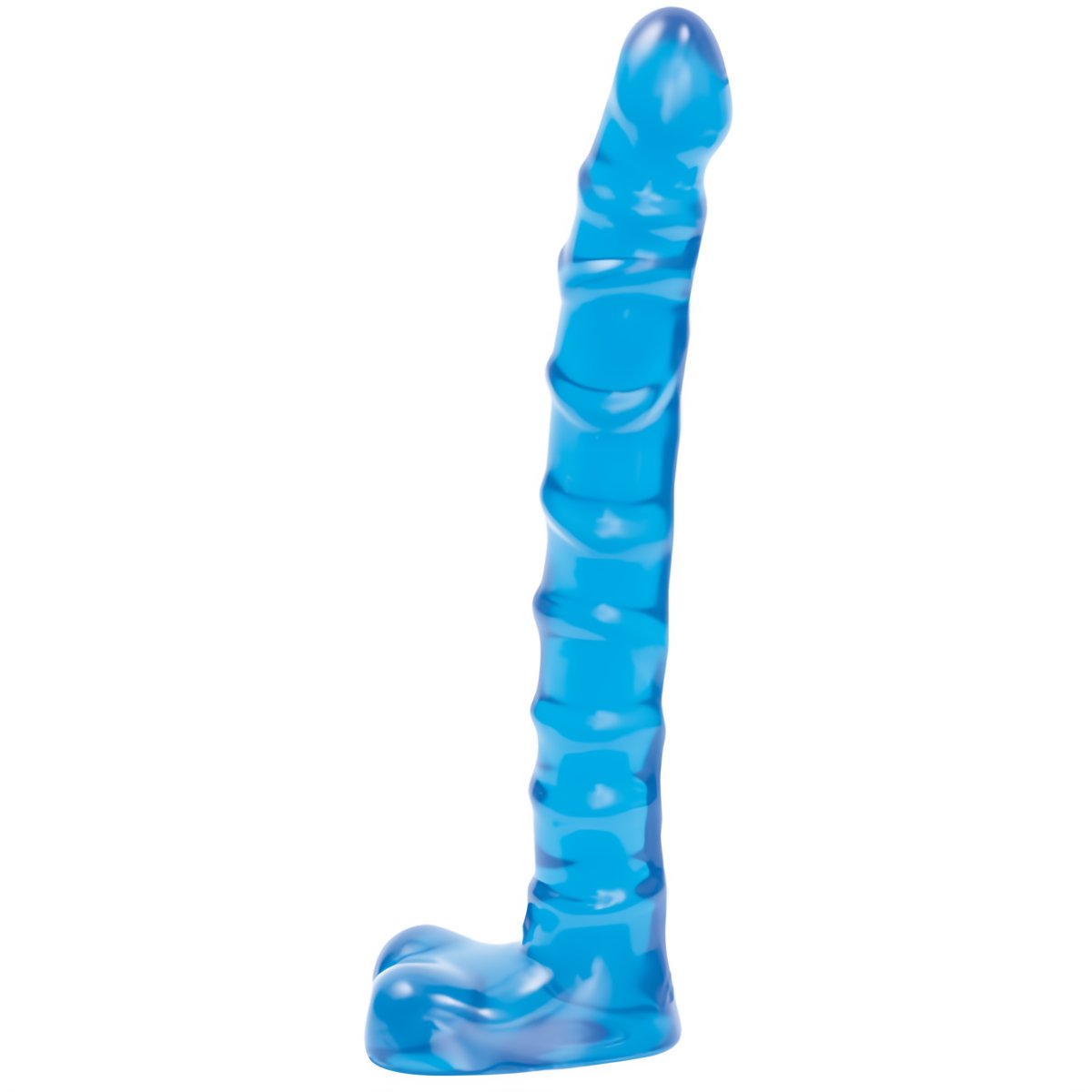 Slimline Dildo - 22 cm - Cobalt Blue - Voor Anale Stimulatie - EroticToyzProducten,Toys,Dildos,Realistische Dildo's,,GeslachtsneutraalDoc Johnson