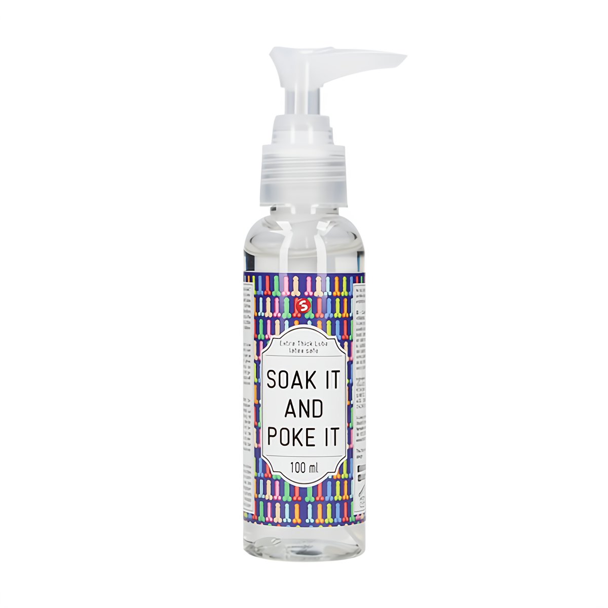 Soak It And Poke It Glijmiddel - 100 ml - EroticToyzProducten,Veilige Seks, Verzorging Hulp,Glijmiddelen,Glijmiddelen op Waterbasis,,GeslachtsneutraalS - Line by Shots