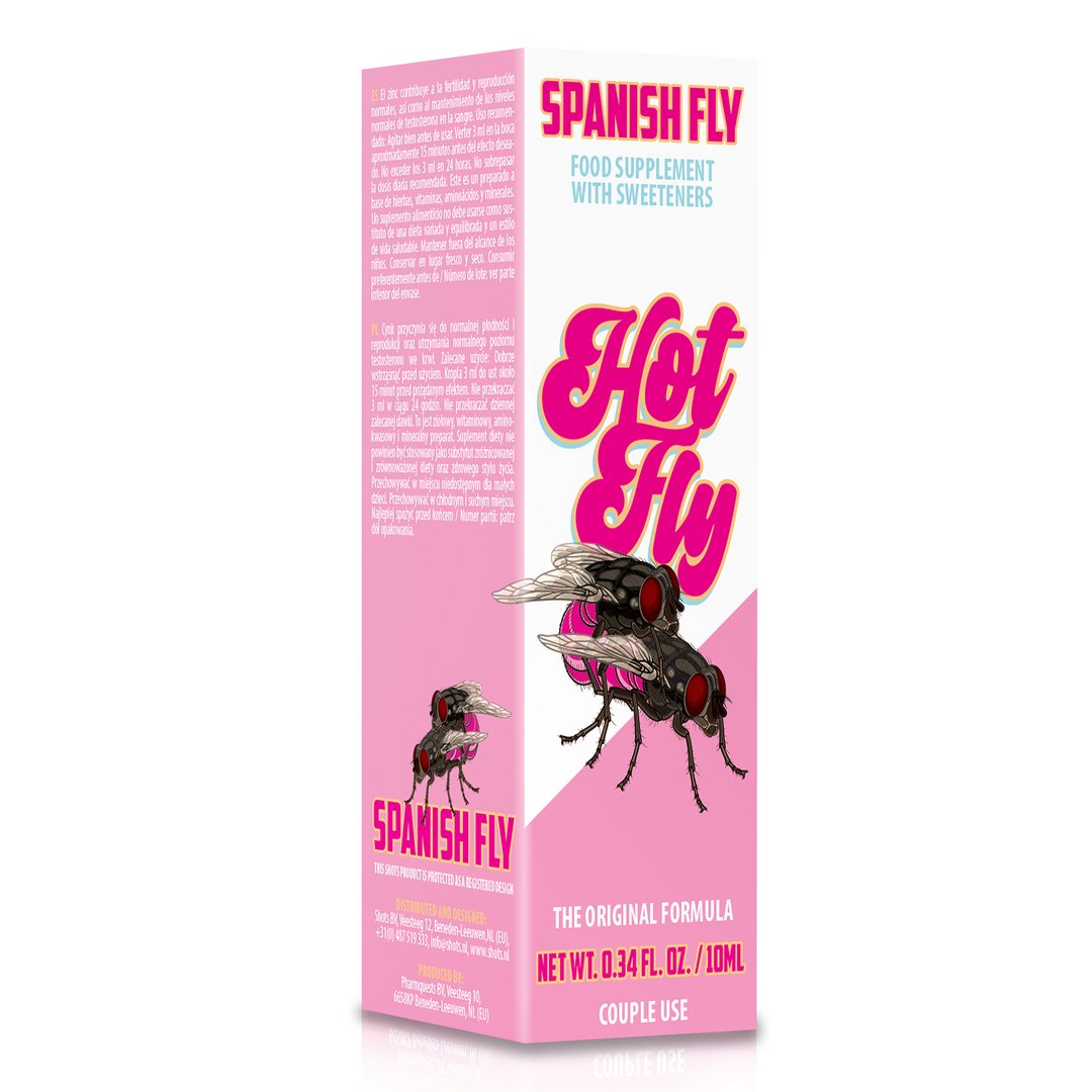 Spanish Fly Hot Fly Lustopwekkend Middel 10 ml – Transparant - EroticToyzPillen en SupplementenPharmquests by Shots