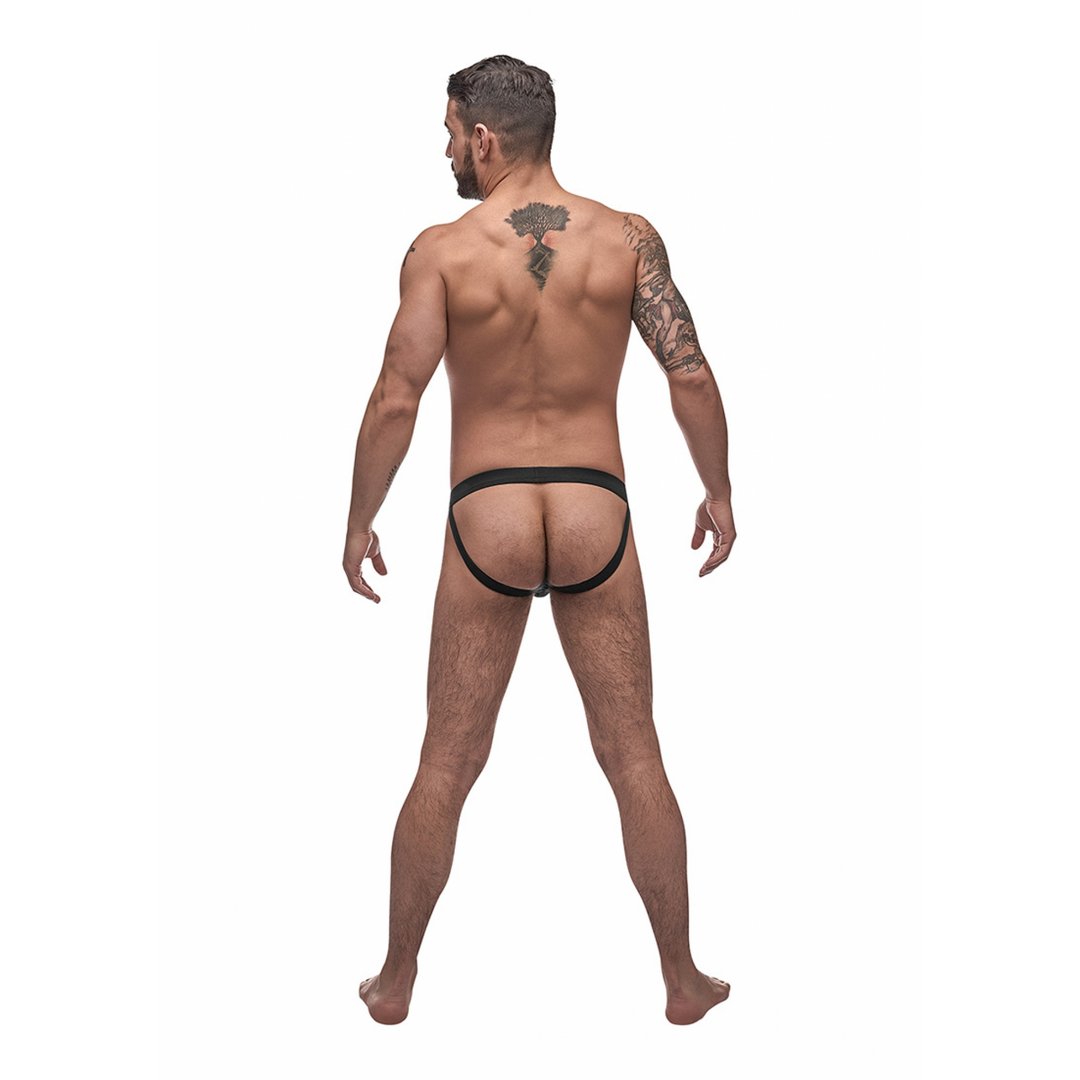 Sport Jockstrap - XL - Zwart - Comfortabel en Ondersteunend - EroticToyzProducten,Lingerie,Lingerie voor Hem,Jocks,,MannelijkMale Power