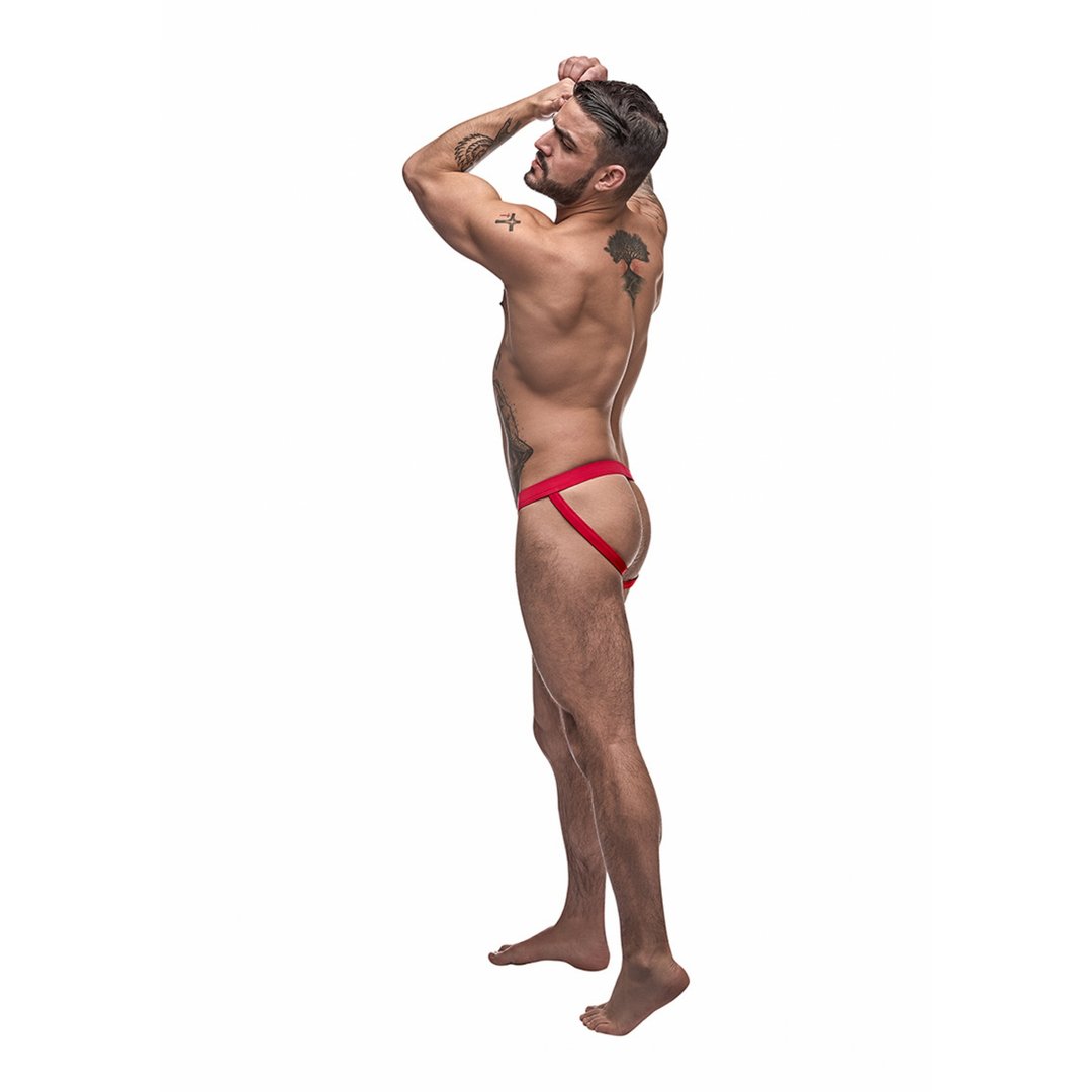 Sportieve Jockstrap - Maat M - Rood - EroticToyzProducten,Lingerie,Lingerie voor Hem,Jocks,,MannelijkMale Power