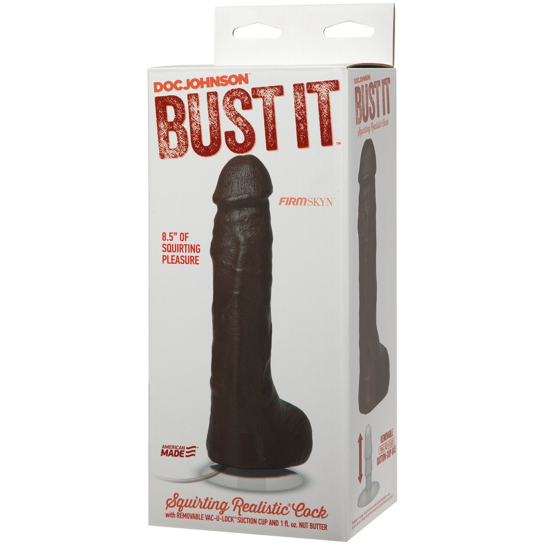 Spuitende Dildo - 30 ml Realistische Lul - EroticToyzProducten,Toys,Dildos,Realistische Dildo's,,GeslachtsneutraalDoc Johnson