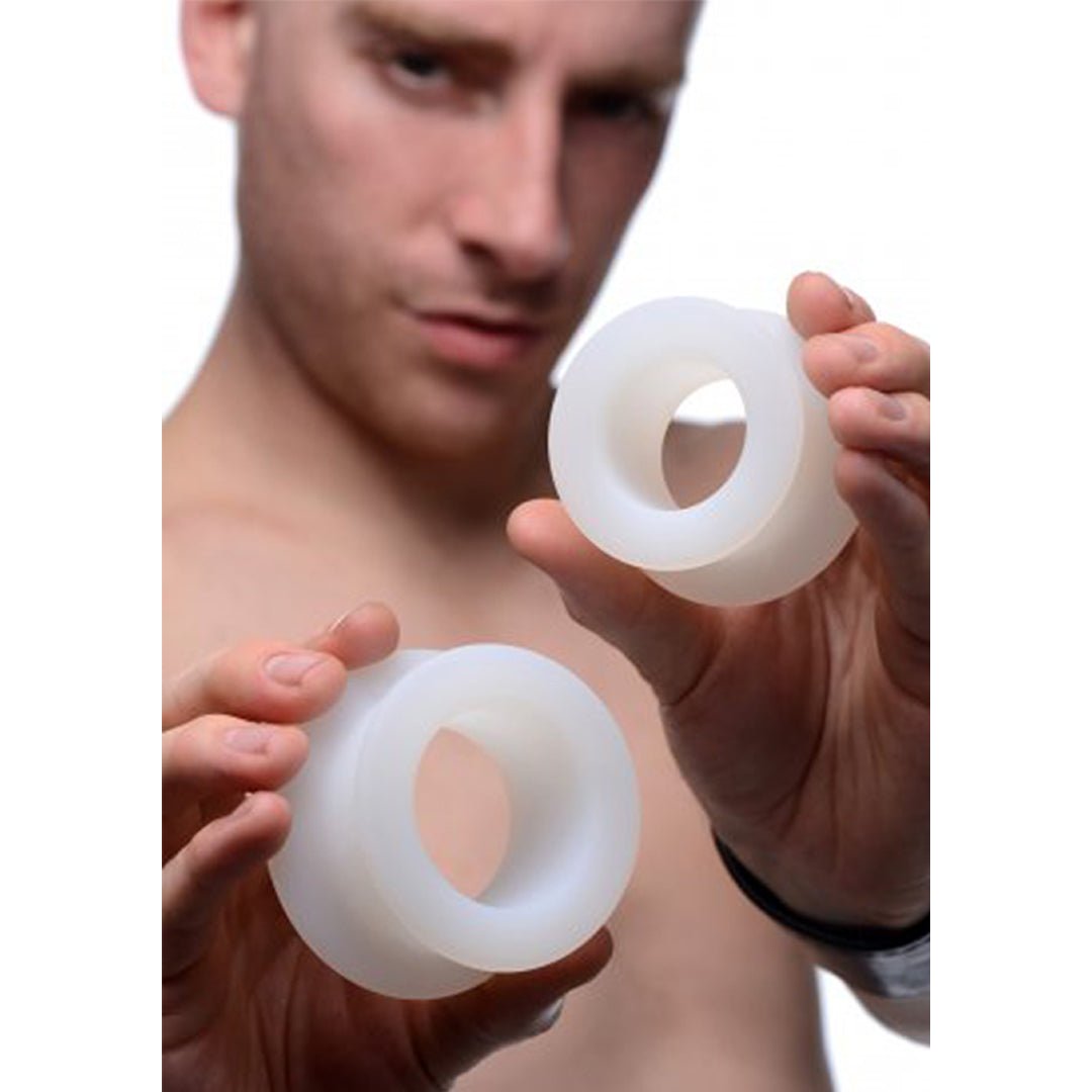 Stretch Master 2Piece Silicone Anal Ring Set - EroticToyzDilatatorsetsXR Brands