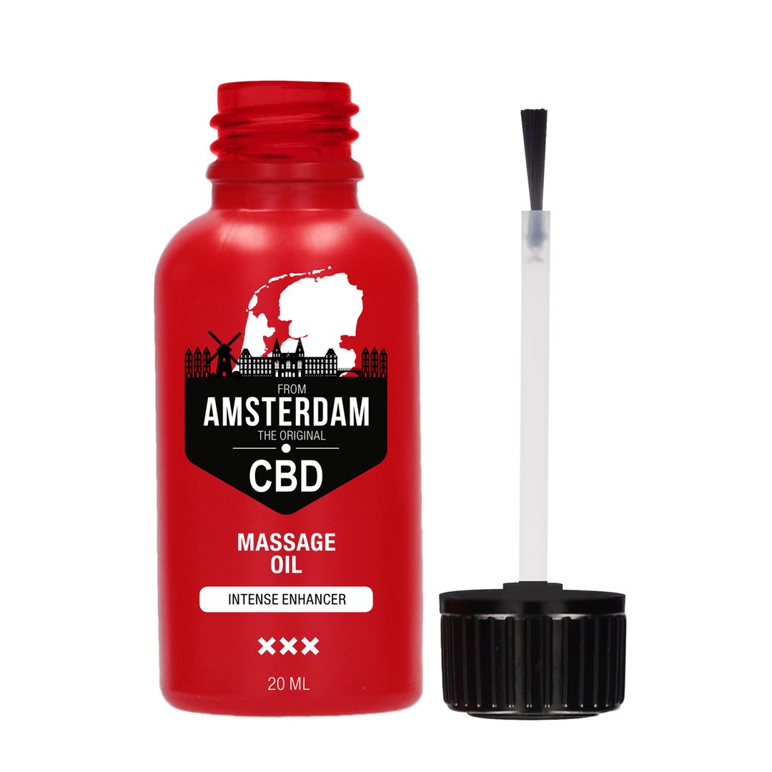 The Original CBD from Amsterdam - Intense Massage Oil - EroticToyzProducten,Veilige Seks, Verzorging Hulp,Massage,Massage OliÃ«n,,GeslachtsneutraalPharmquests by Shots