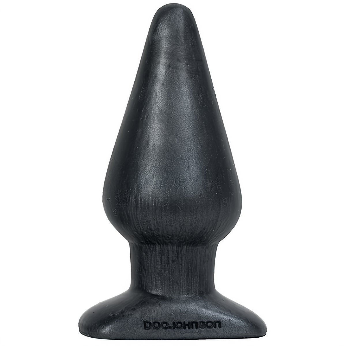 'The Super Big End Butt Plug 12,7 cm - Wit/Houtskool' - EroticToyzButtplugs Anale Dildo's Niet VibrerendDoc Johnson