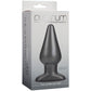 'The Super Big End Butt Plug 12,7 cm - Wit/Houtskool' - EroticToyzButtplugs Anale Dildo's Niet VibrerendDoc Johnson