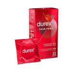 Thin Feel - Condoms - 12 Pieces - EroticToyzProducten,Veilige Seks, Verzorging Hulp,Veilige Seks,Condooms voor Mannen,,MannelijkDurex