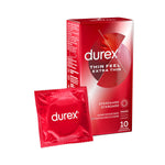 Thin Feel Extra Thin - Condoms - 10 Pieces - EroticToyzProducten,Veilige Seks, Verzorging Hulp,Veilige Seks,Condooms voor Mannen,,MannelijkDurex