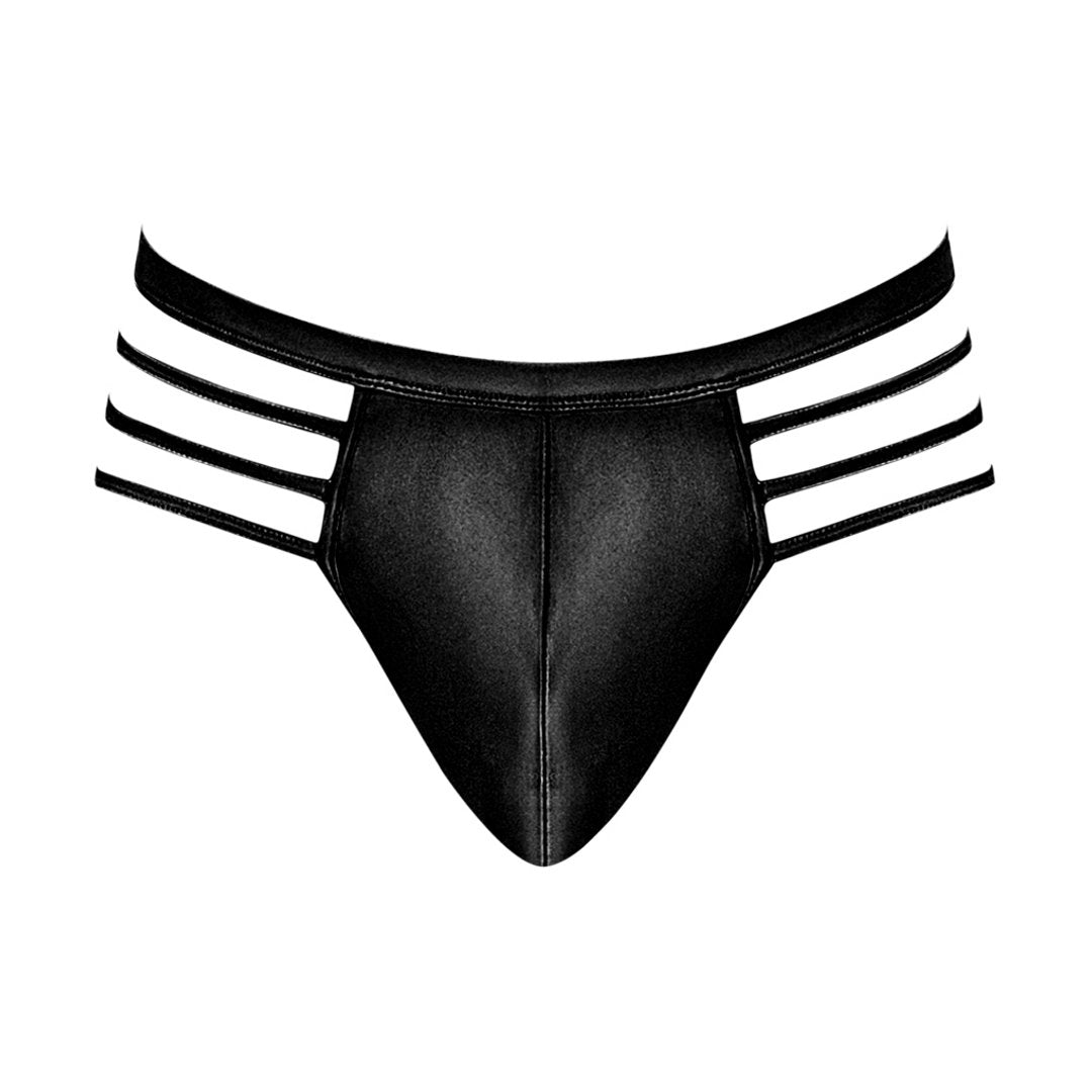 Thong - M - Black - EroticToyzProducten,Lingerie,Lingerie voor Hem,Strings,,MannelijkMale Power