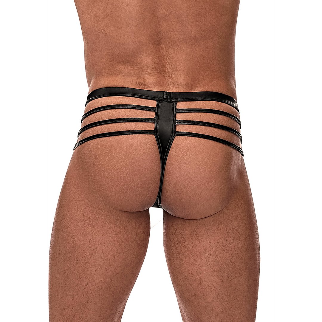 Thong - XL - Black - EroticToyzProducten,Lingerie,Lingerie voor Hem,Strings,,MannelijkMale Power