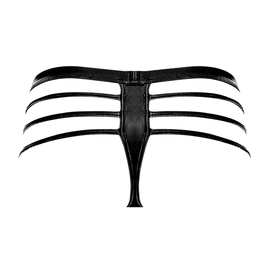 Thong - XL - Black - EroticToyzProducten,Lingerie,Lingerie voor Hem,Strings,,MannelijkMale Power