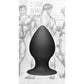 'Tom of Finland Klassieke Butt Plug Met Zuignap - Zwart' - EroticToyzButtplugs Anale Dildo's Niet VibrerendXR Brands