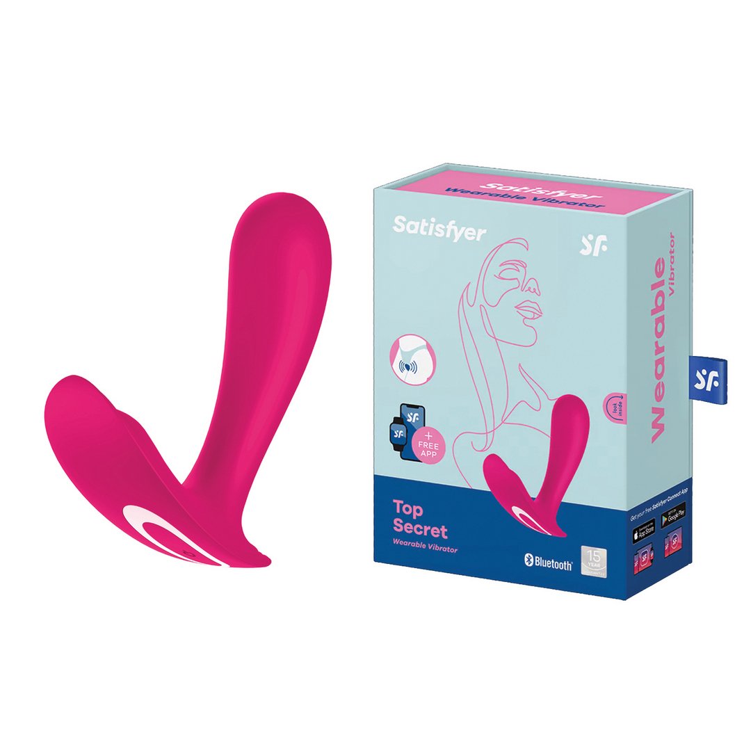 Top Secret - Portable Panties Vibrator - EroticToyzProducten,Toys,Vibrators,Vibrerende Slipjes,,VrouwelijkSatisfyer