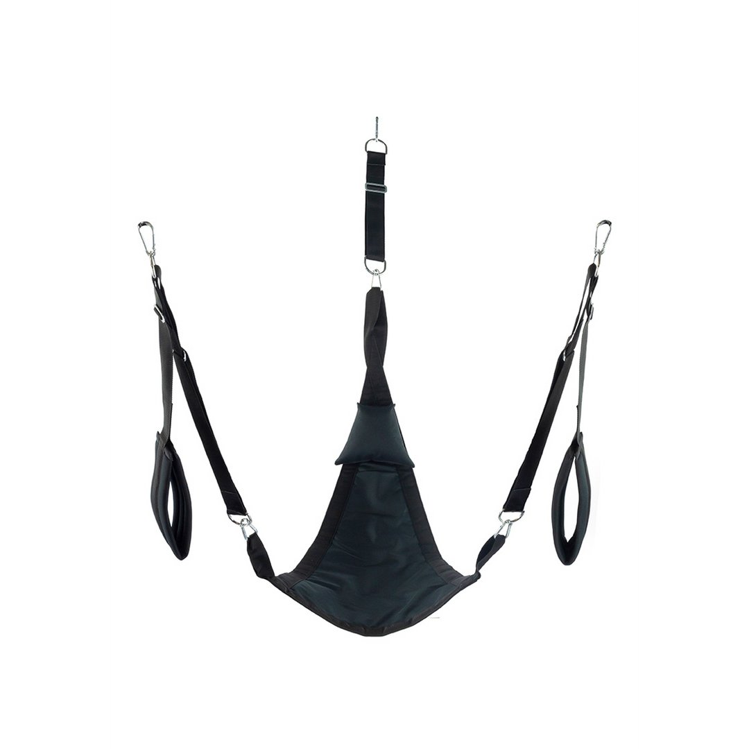 Triangle Canvas Sling with 3 or 4 Points - EroticToyzSchommelsMr. Sling