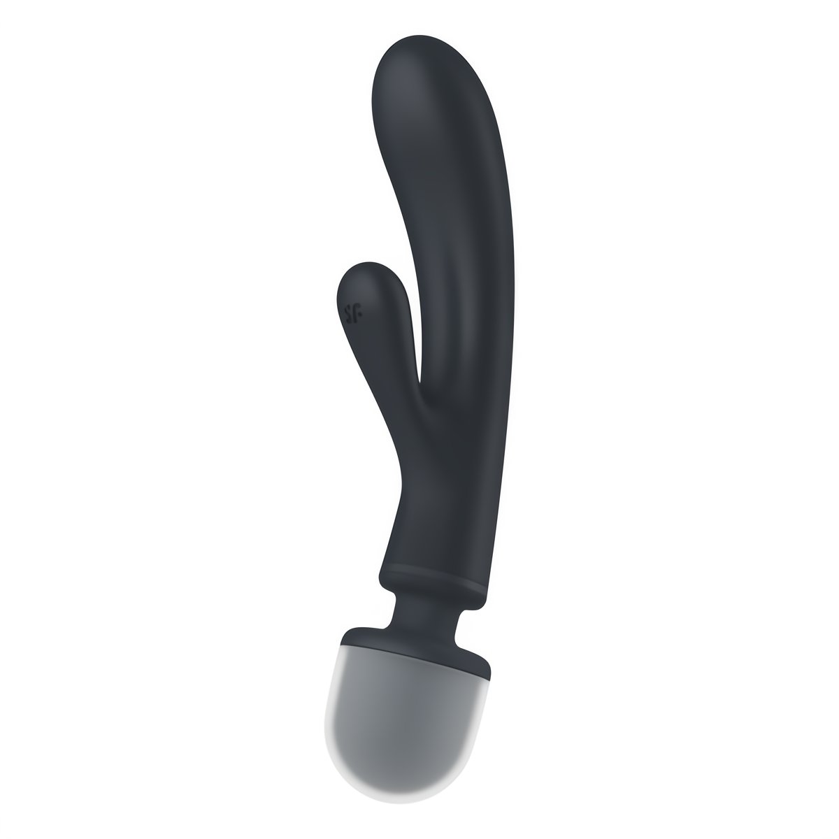 Triple Lover - Hybrid Wand Vibrator - Grey - EroticToyzProducten,Toys,Vibrators,Massagetoestellen Wands,Rabbit Vibrators,,GeslachtsneutraalSatisfyer