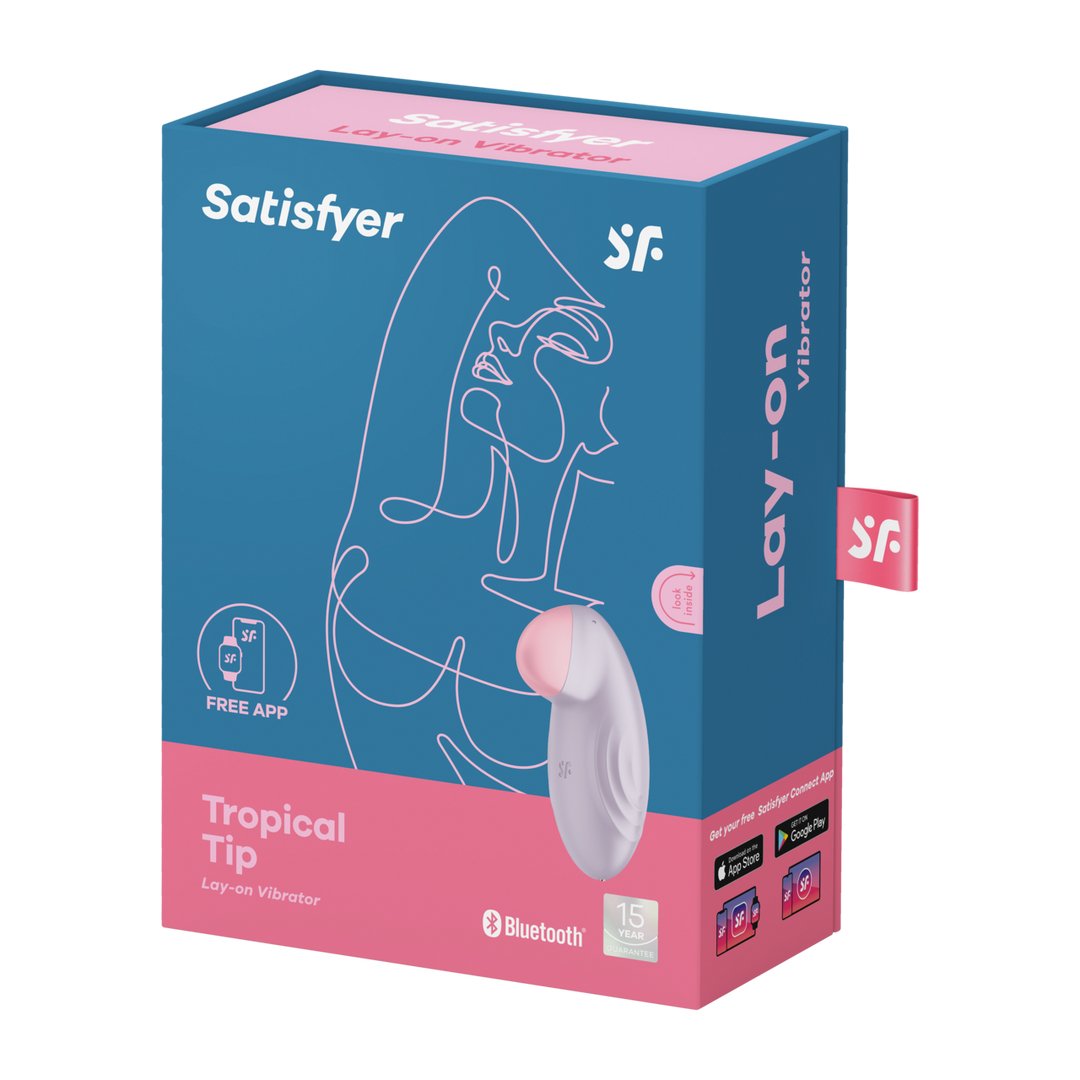 Tropical Tip - Vibrator - EroticToyzProducten,Toys,Vibrators,Clitoris Stimulator,Lay - on Vibrator,,GeslachtsneutraalSatisfyer