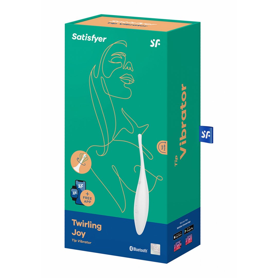 Twirling Joy - Tip Vibrator - EroticToyzProducten,Toys,Vibrators,Clitoris Stimulator,Tip Vibrator,,VrouwelijkSatisfyer