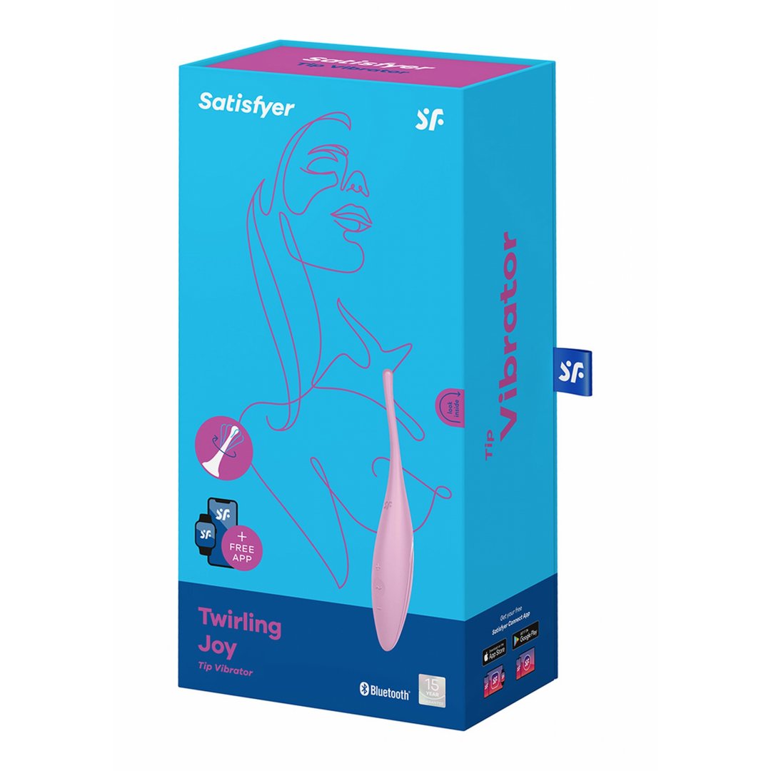 Twirling Joy - Tip Vibrator - EroticToyzProducten,Toys,Vibrators,Clitoris Stimulator,Tip Vibrator,,VrouwelijkSatisfyer