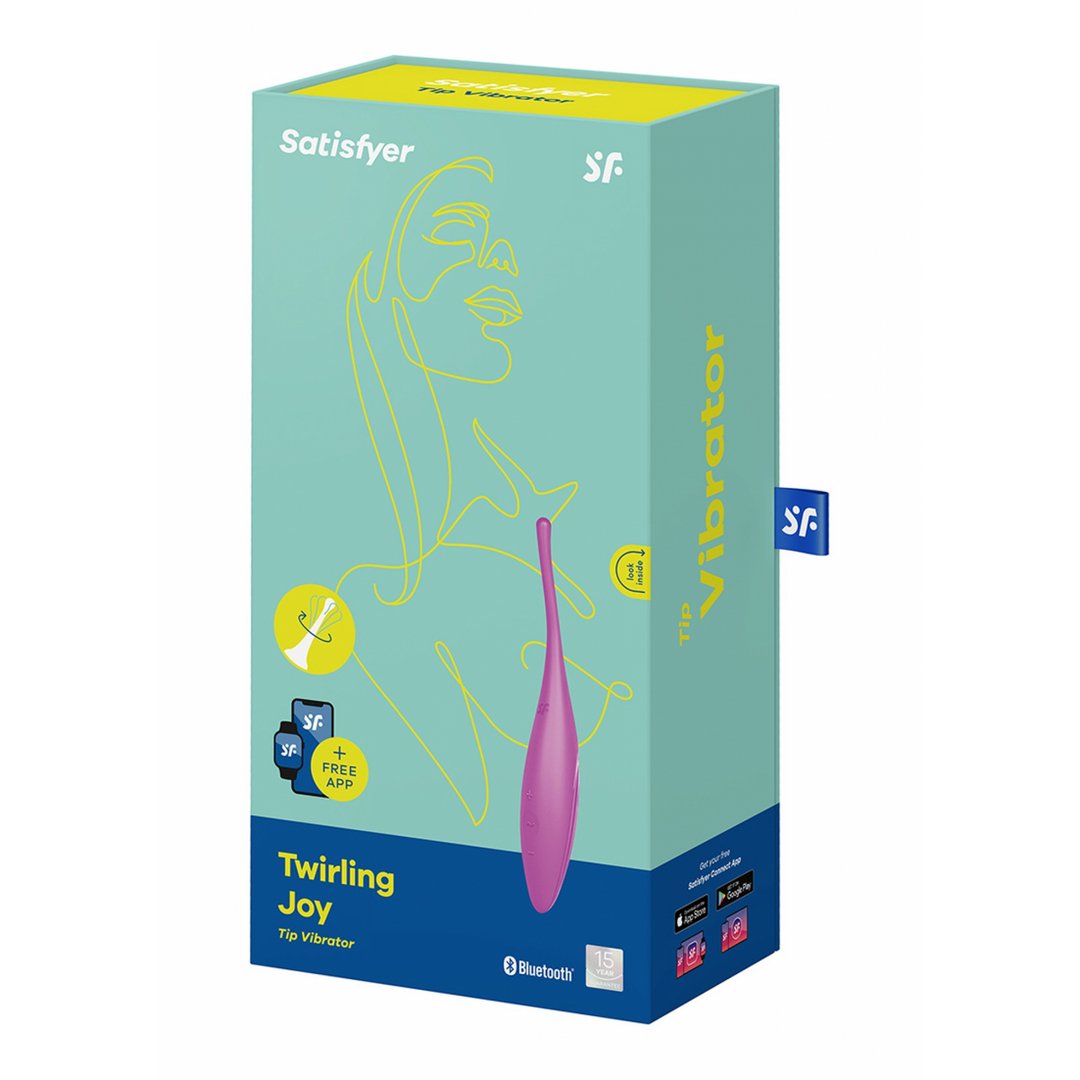 Twirling Joy - Tip Vibrator - EroticToyzProducten,Toys,Vibrators,Clitoris Stimulator,Tip Vibrator,,VrouwelijkSatisfyer