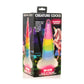 UniGlow Glow - in - the - Dark Dildo met Zuignap - Regenboog 19,6 cm - EroticToyzNiet - Fallische Dildo'sXR Brands