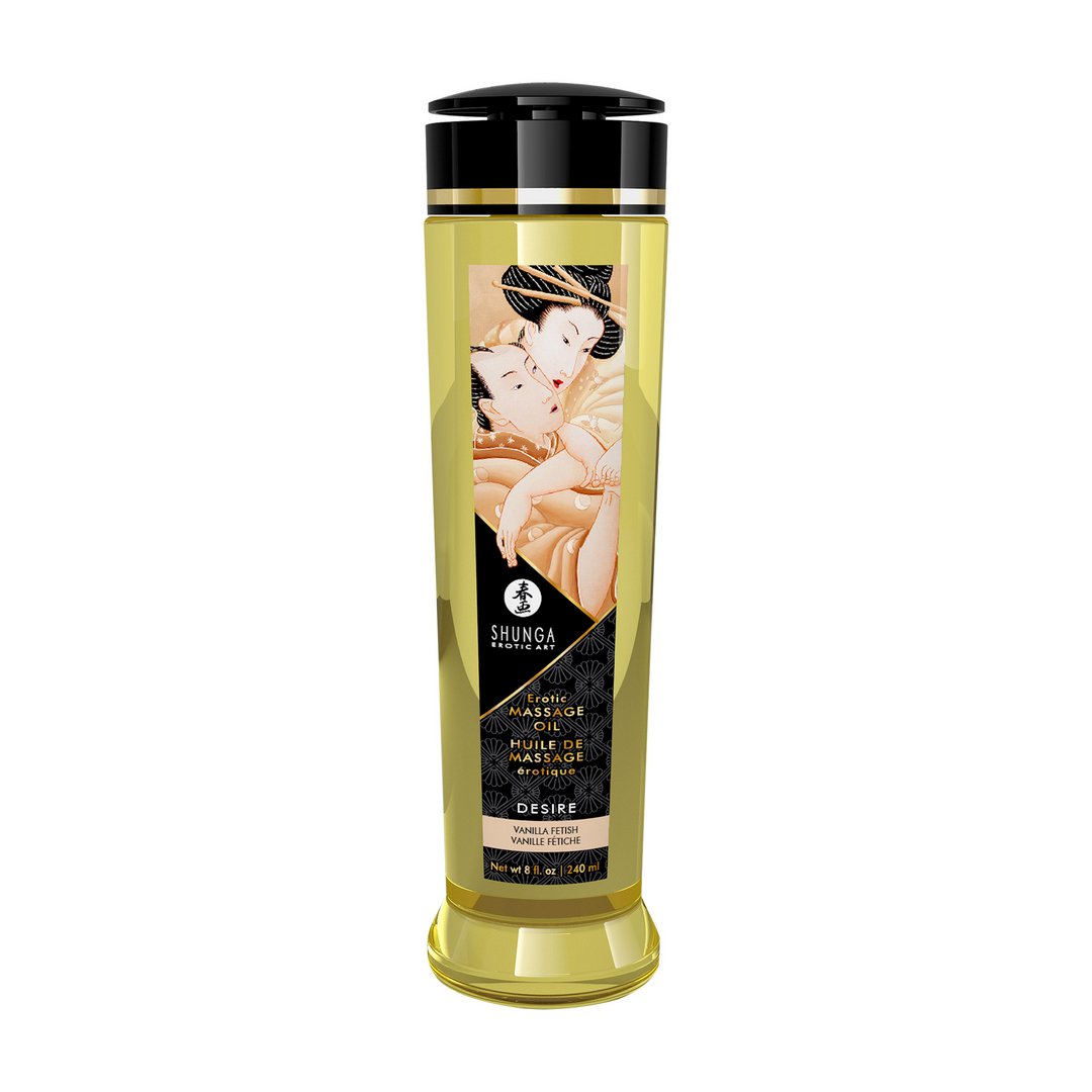 'Vanilla Sensuele Massageolie 240 ml - Geel' - EroticToyzMassage OliënShunga