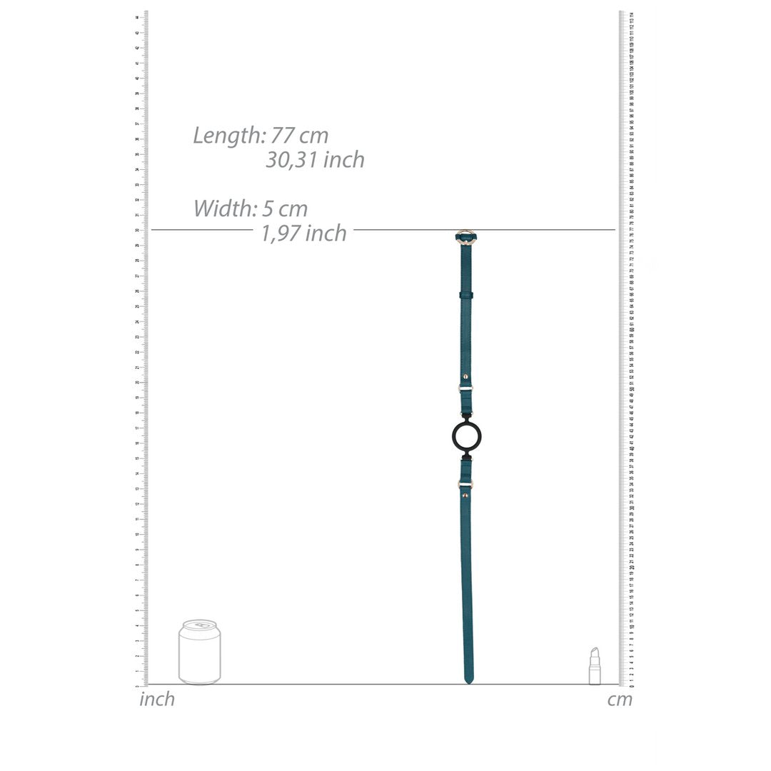 Verstelbare Silicone Open Ring Gag voor BDSM Spel - EroticToyzProducten,Toys,Fetish,Gags,,GeslachtsneutraalOuch! by Shots