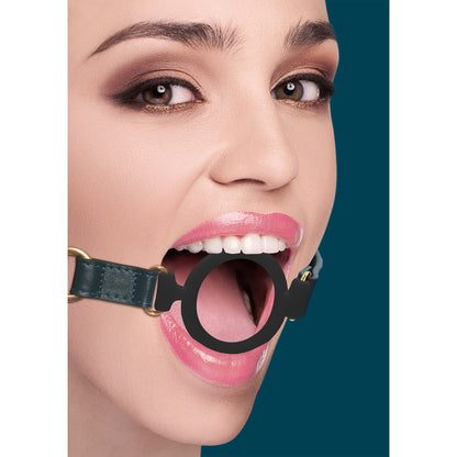 Verstelbare Silicone Open Ring Gag voor BDSM Spel - EroticToyzProducten,Toys,Fetish,Gags,,GeslachtsneutraalOuch! by Shots