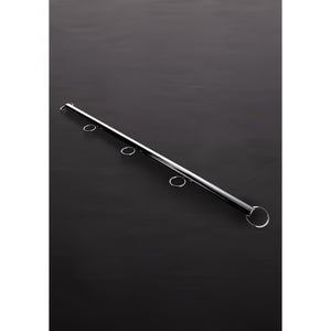 Verstelbare Spreader Bar van 76 cm - Roestvrij Staal met O - ringen - EroticToyzProducten,Toys,Fetish,Spreiders,,GeslachtsneutraalSteel by Shots