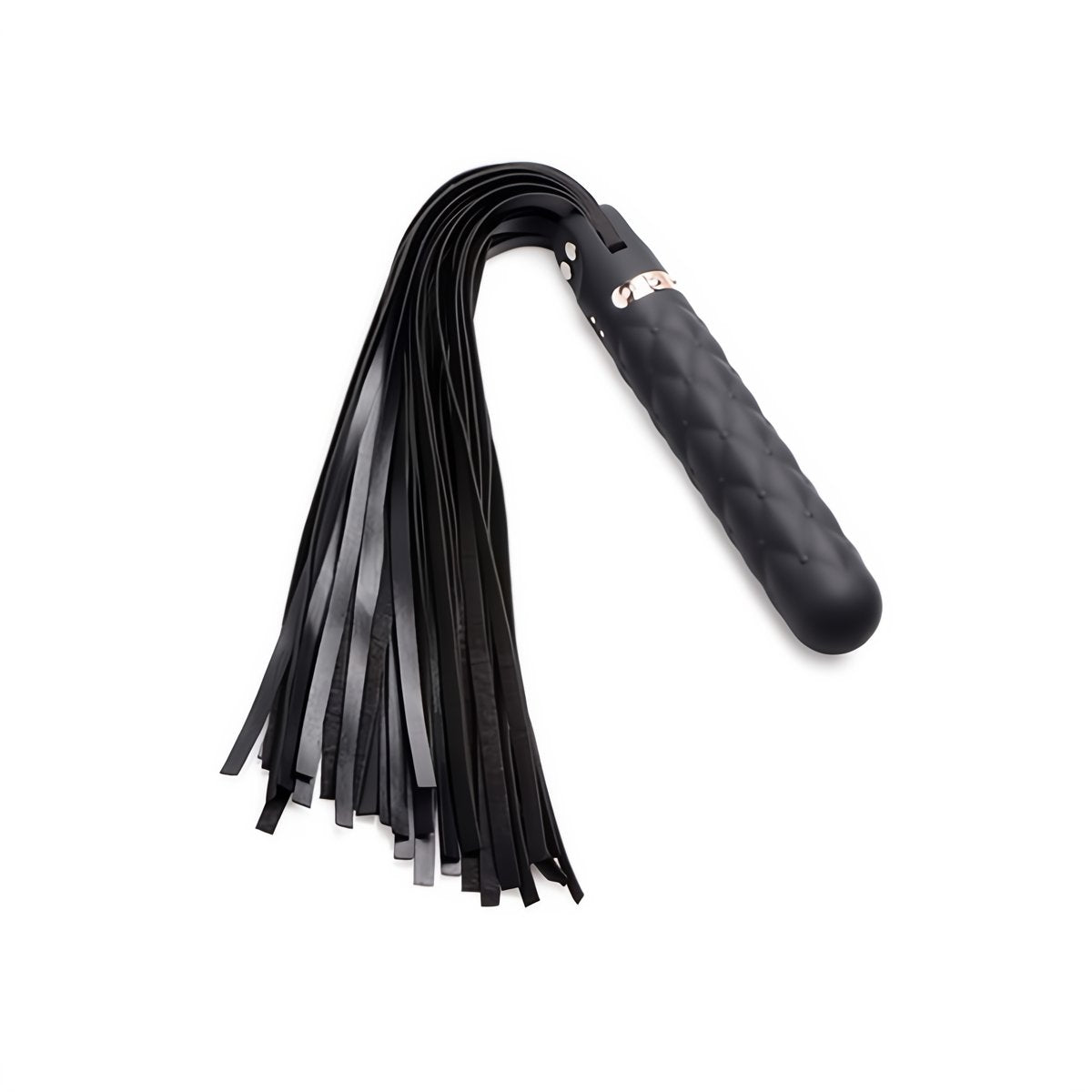 Vibra - Lasher - Vibrating Silicone Dildo Flogger - EroticToyzProducten,Toys,Fetish,Slaan en Plagen,Zwepen en Floggers,Vibrators,G - Spot Vibrator,,XR Brands