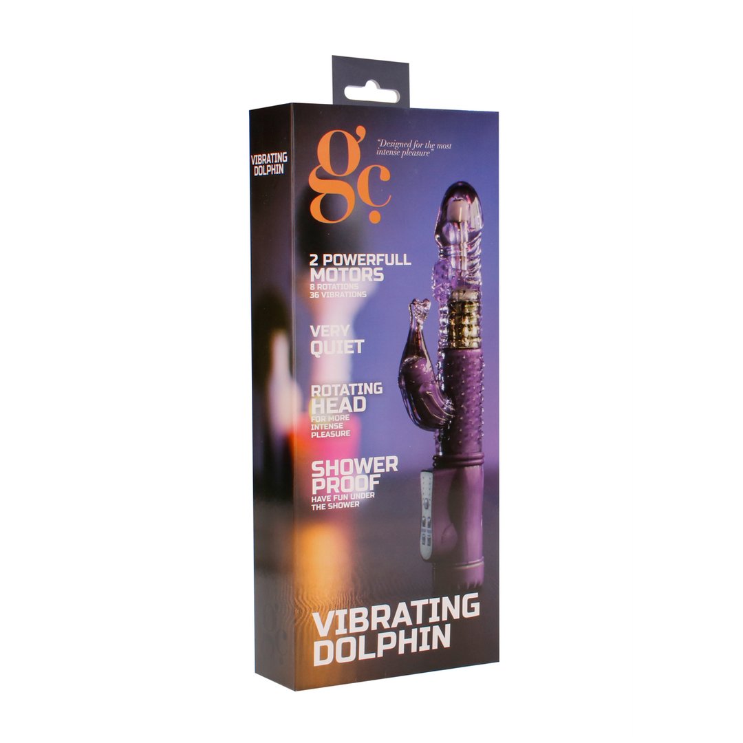 Vibrating Dolphin - EroticToyzProducten,Toys,Vibrators,Rabbit Vibrators,,VrouwelijkGC by Shots